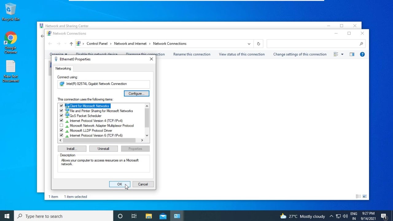 Fix Windows Couldn’t Automatically Bind The IP Protocol Stack To The Network Adapter | Windows 10
