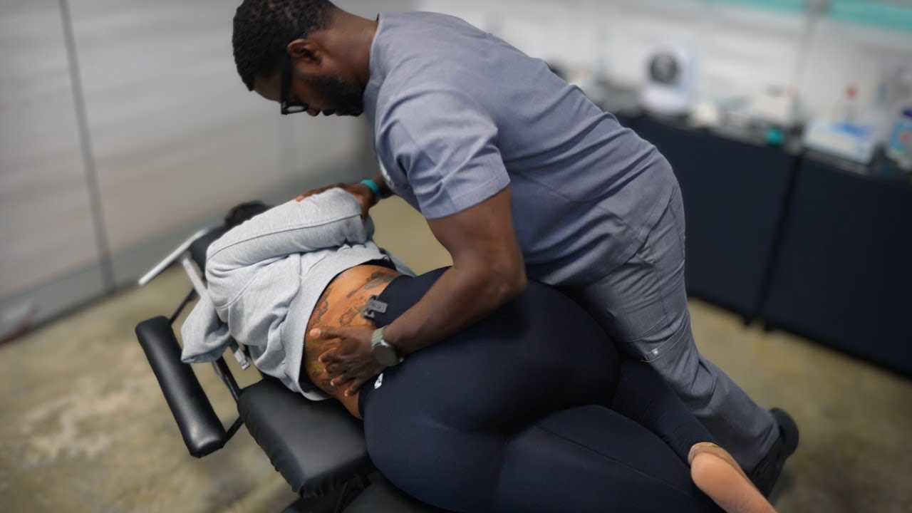 She WENT TO MIAMI SPINE TO GET HER SHOULDER PAIN FIXED