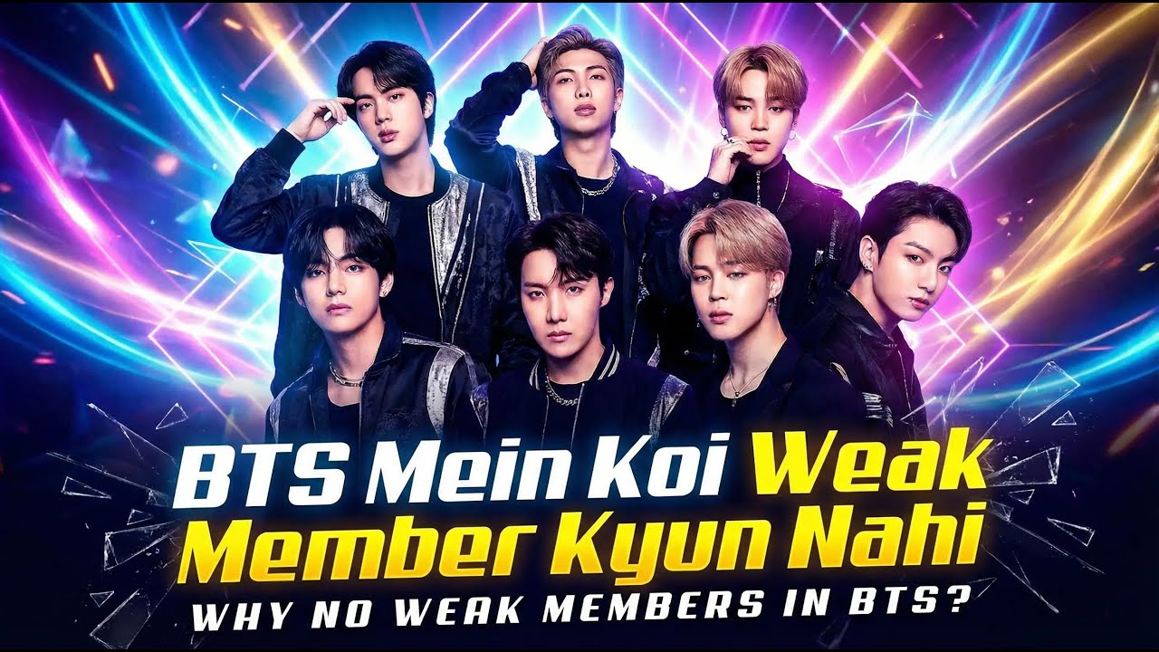 BTS Mein Koi Weak Member Kyun Nahi? The Real Power Behind Their Teamwork