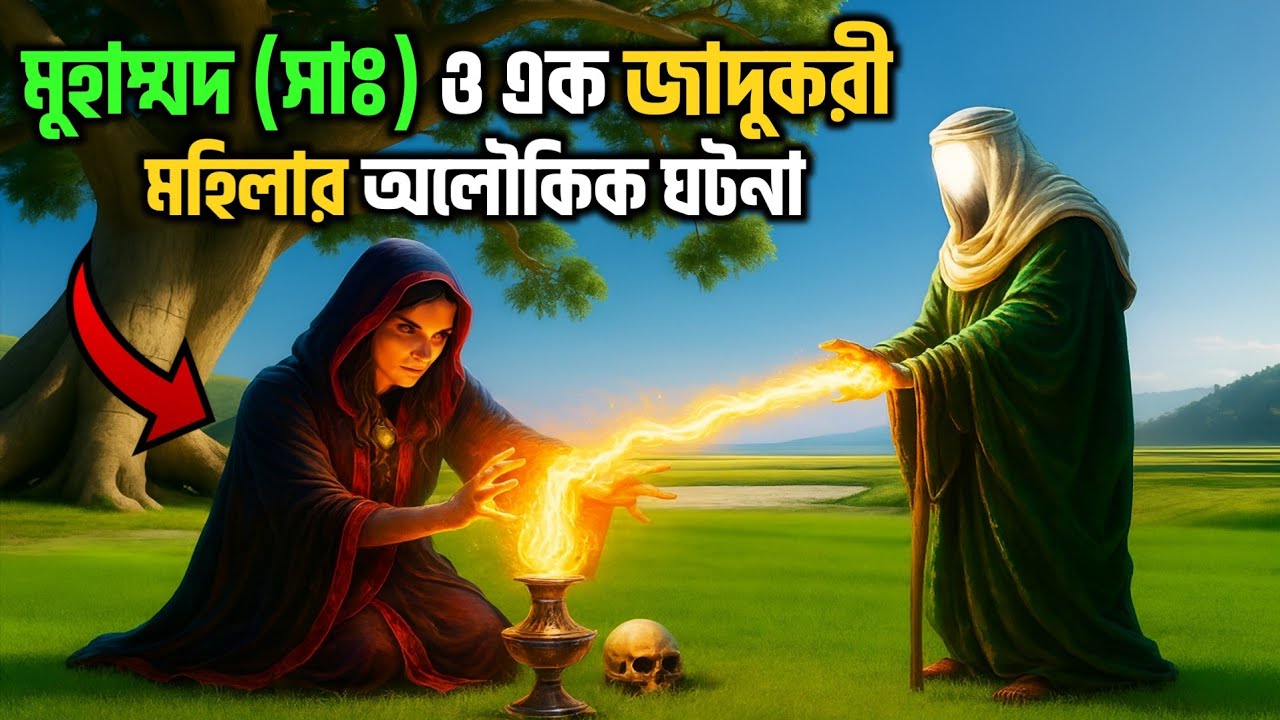 হজরত মুহাম্মদ (সাঃ) ও এক জাদুকরী মহিলার অলৌকিক ঘটনা || নবীজিকে কেন জাদু করা হয়েছিলো || MD Voice Tv