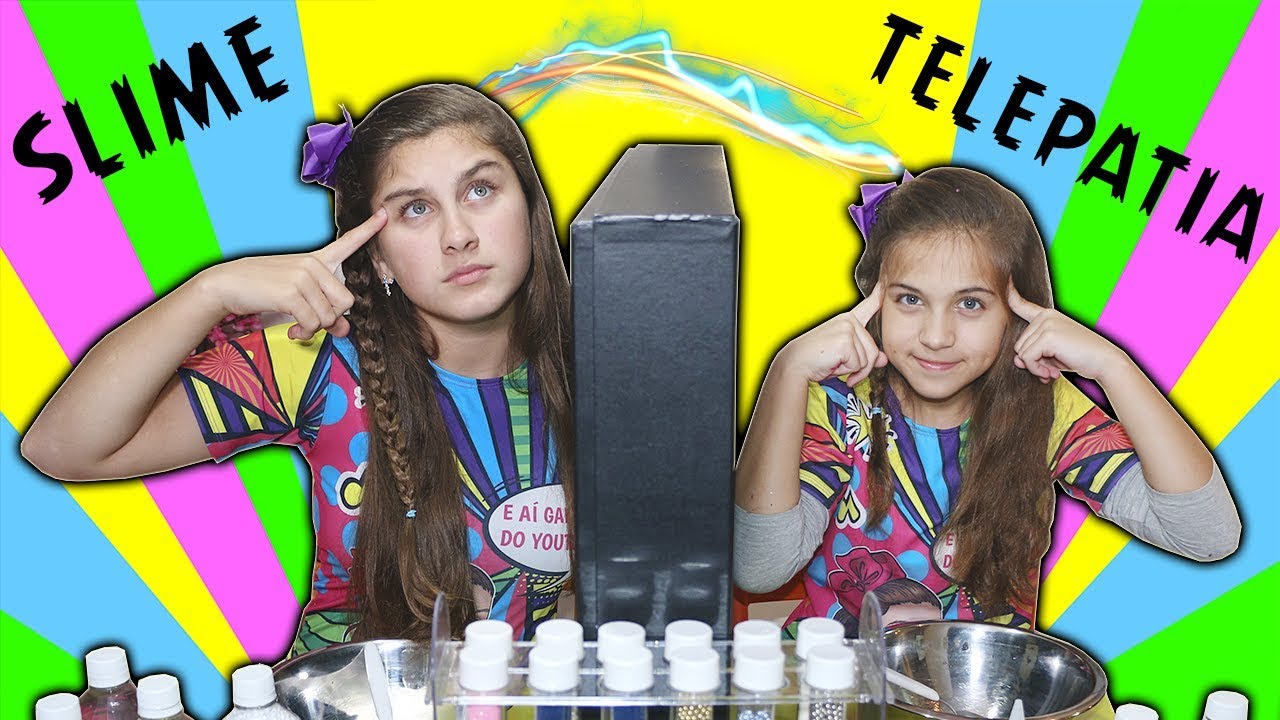 SLIME POR TELEPATIA ENTRE AMIGAS (TWIN TELEPATHY SLIME CHALLENGE)