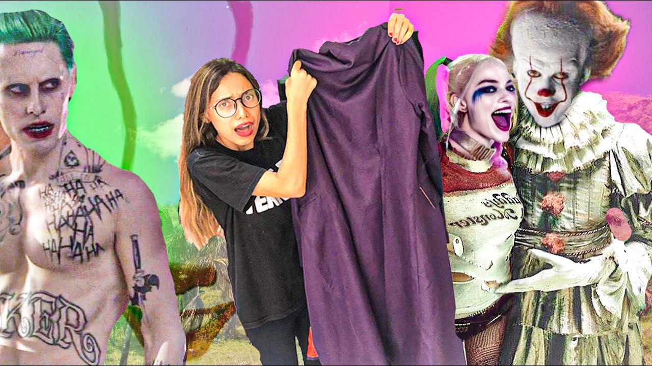 PEGAMOS A ROUPA DO CORINGA E ENTREGAMOS PARA A ARLEQUINA E O IT A COISA -  MISSÃO @CanaldaBelinhaOficial