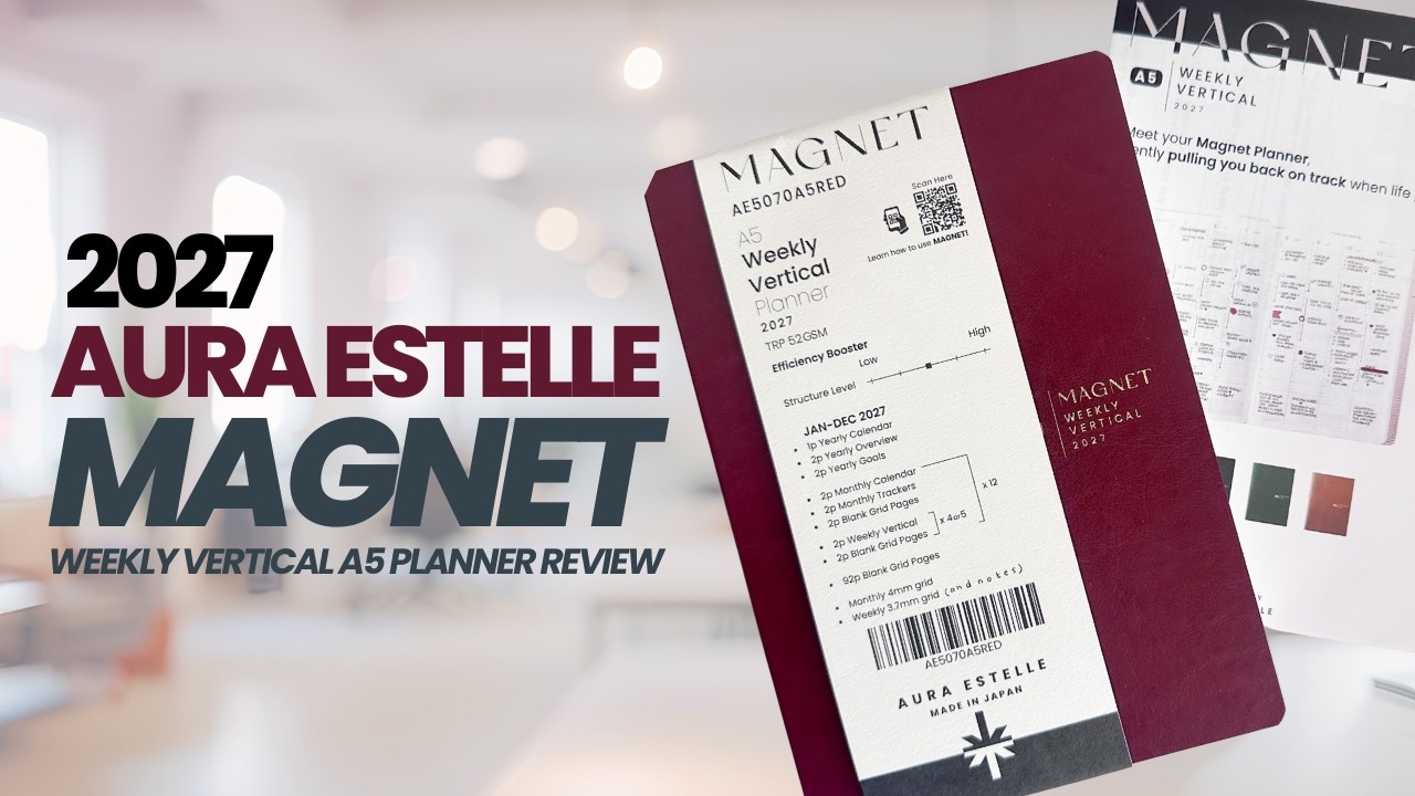 Обзор еженедельного вертикального планера Aura Estelle Magnet A5 на 2027 год