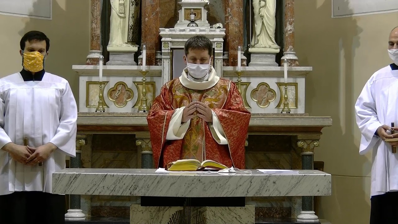 Mše svatá z kostela sv. Cyrila a Metoděje Bílovice nad Svit.
