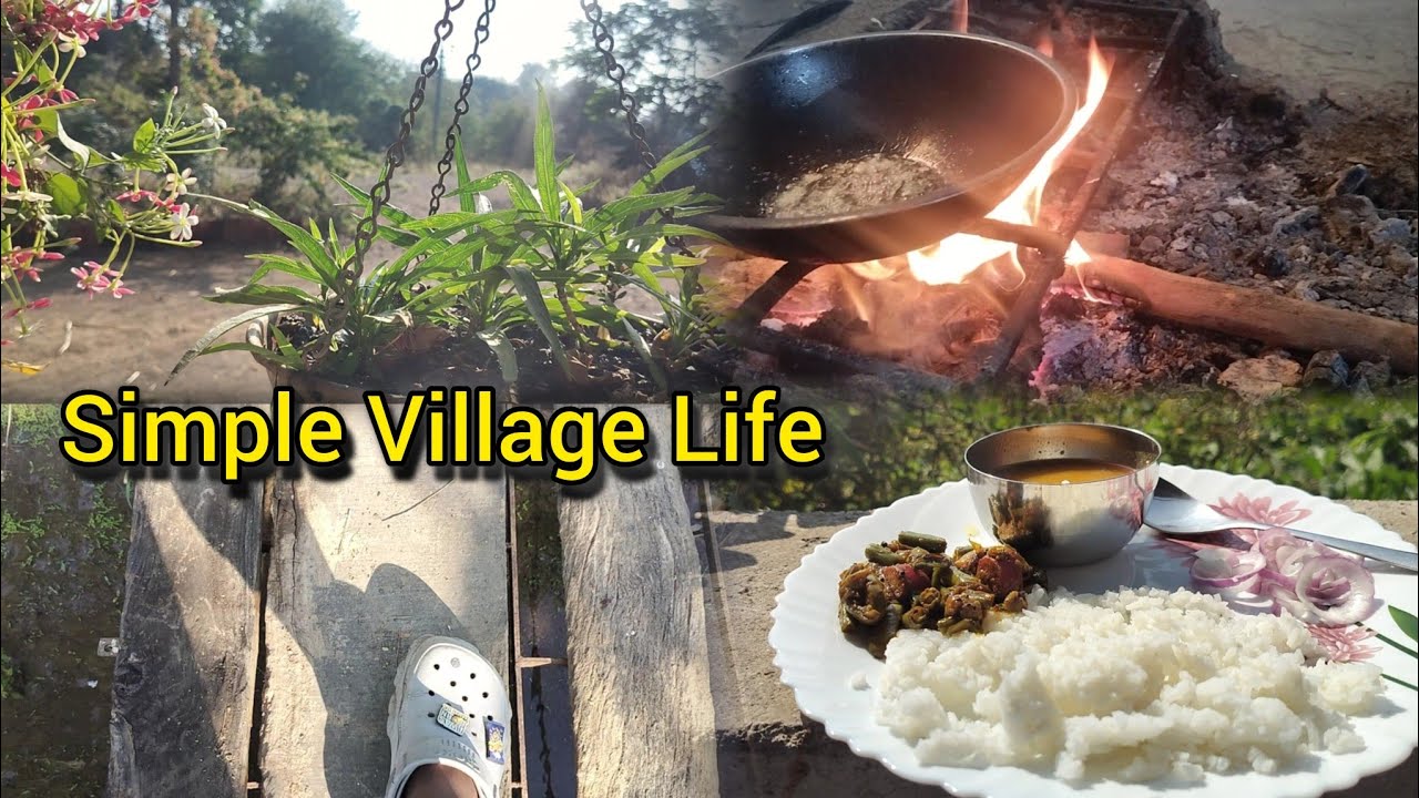 Simple Village Life | Morning Routine, Cooking & Nature Sounds