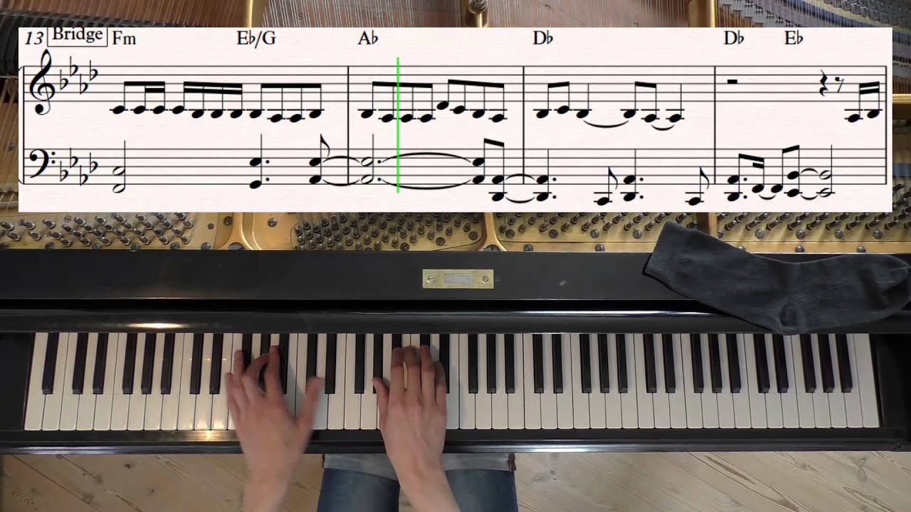 One Last Time - Ariana Grande - Piano Cover Video by YourPianoCover