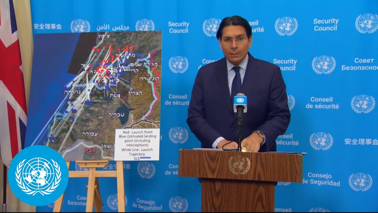 Israel on the Middle East - Security Council Stakeout | United Nations