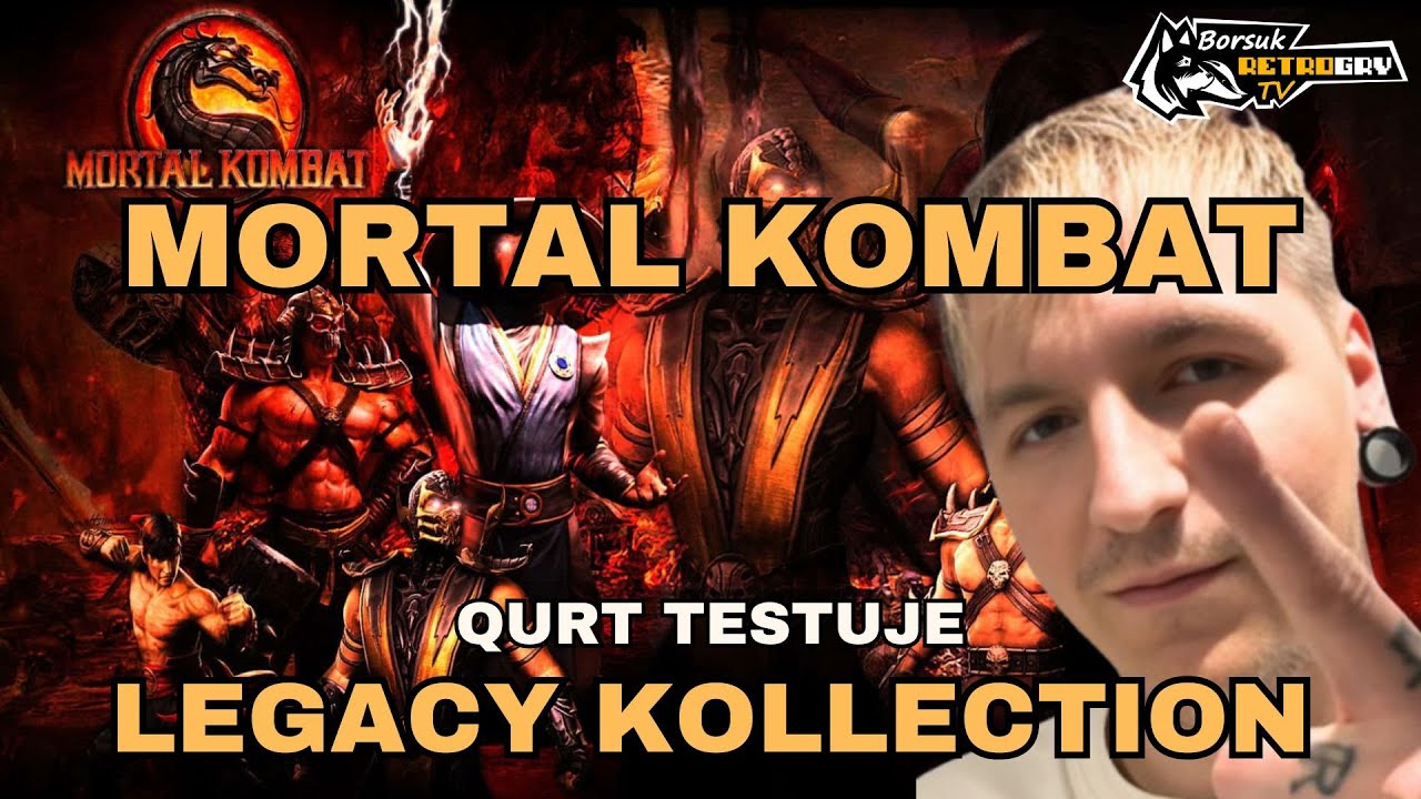 Borsuk Retro Gry TV: MORTAL KOMBAT LEGACY KOLLECTION (PS5) - Qurt Testuje Retro Składankę MK!