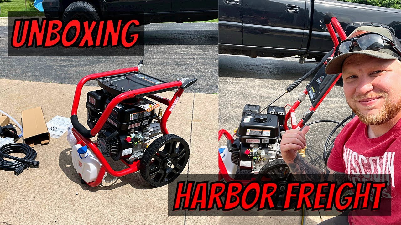 Look What We Added!!! Harbor Freight Predator Pressure Washer 3200 PSI 2.8 GPM