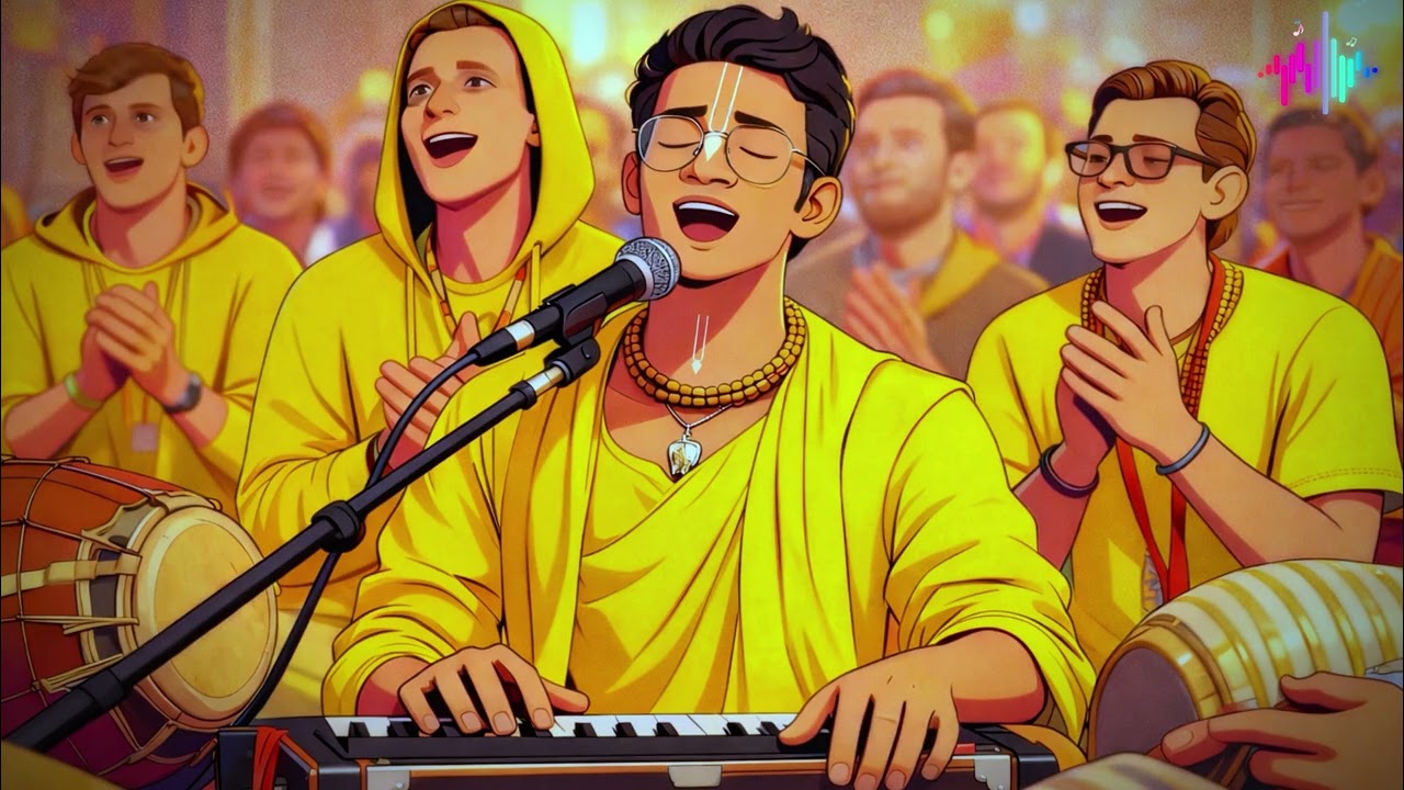 Not Just Music… This Is Spiritual Energy ⚡ | Hare Krishna@Hari-namaevakevalam 