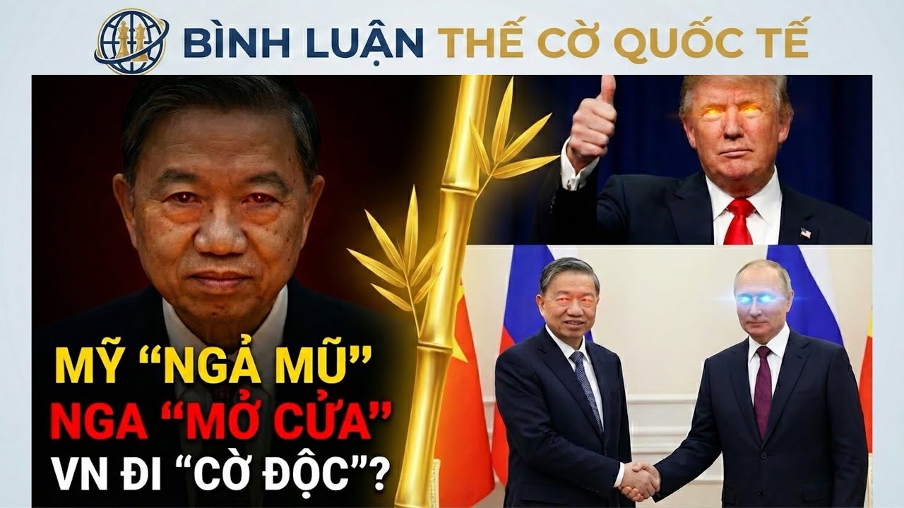 Bước Đi Mới Của Mỹ và Nga Năm 2026: Việt Nam Ở Trung Tâm Bàn Cờ?