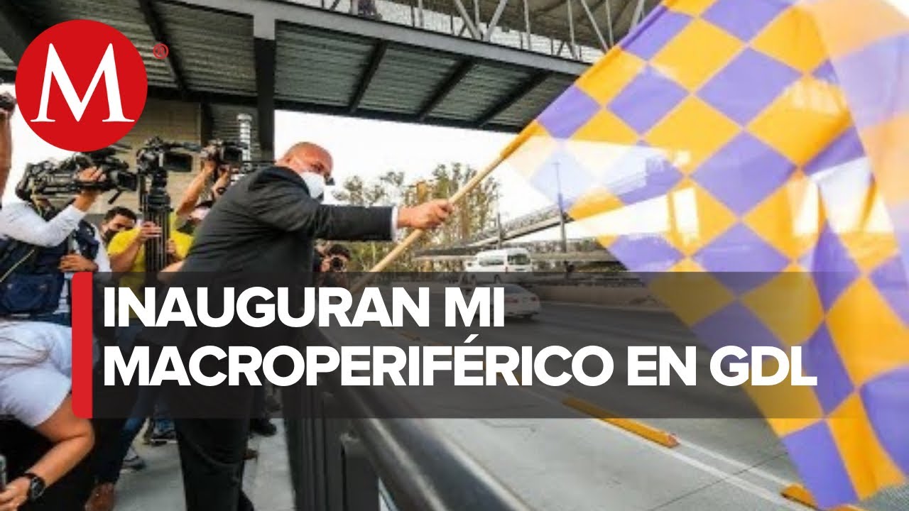 Enrique Alfaro inaugura Mi Macro Perif&eacute;rico