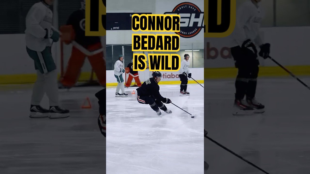 Connor Bedard CLOWNS the Goalie! #connorbedard