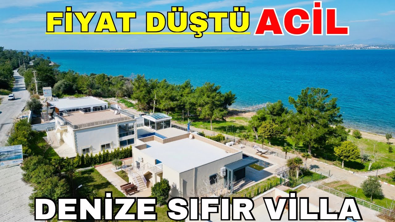 ‼️Satıştan Çektik Sorunlu‼️Fiyat Düştü Denize Sıfır Villa Leb-i Derya Didim Akbükte Kaçmaz E-1028