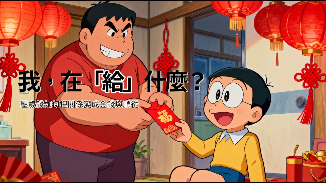 你以為是在給祝福，其實正在用壓歲錢管理他人？