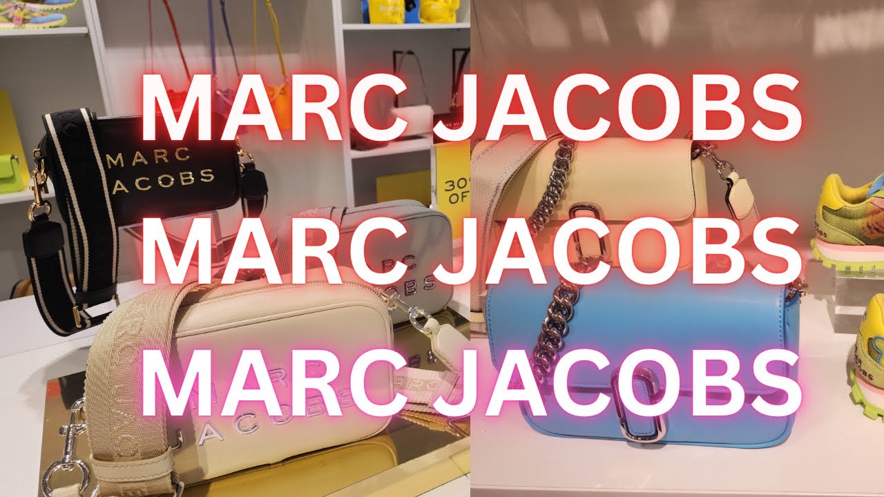 MARC JACOBS OUTLET STORE | HANDBAGS | CROSS BODYBAGS | TOTE BAGS ☆ NEW FIND STYLE! shopwithme...
