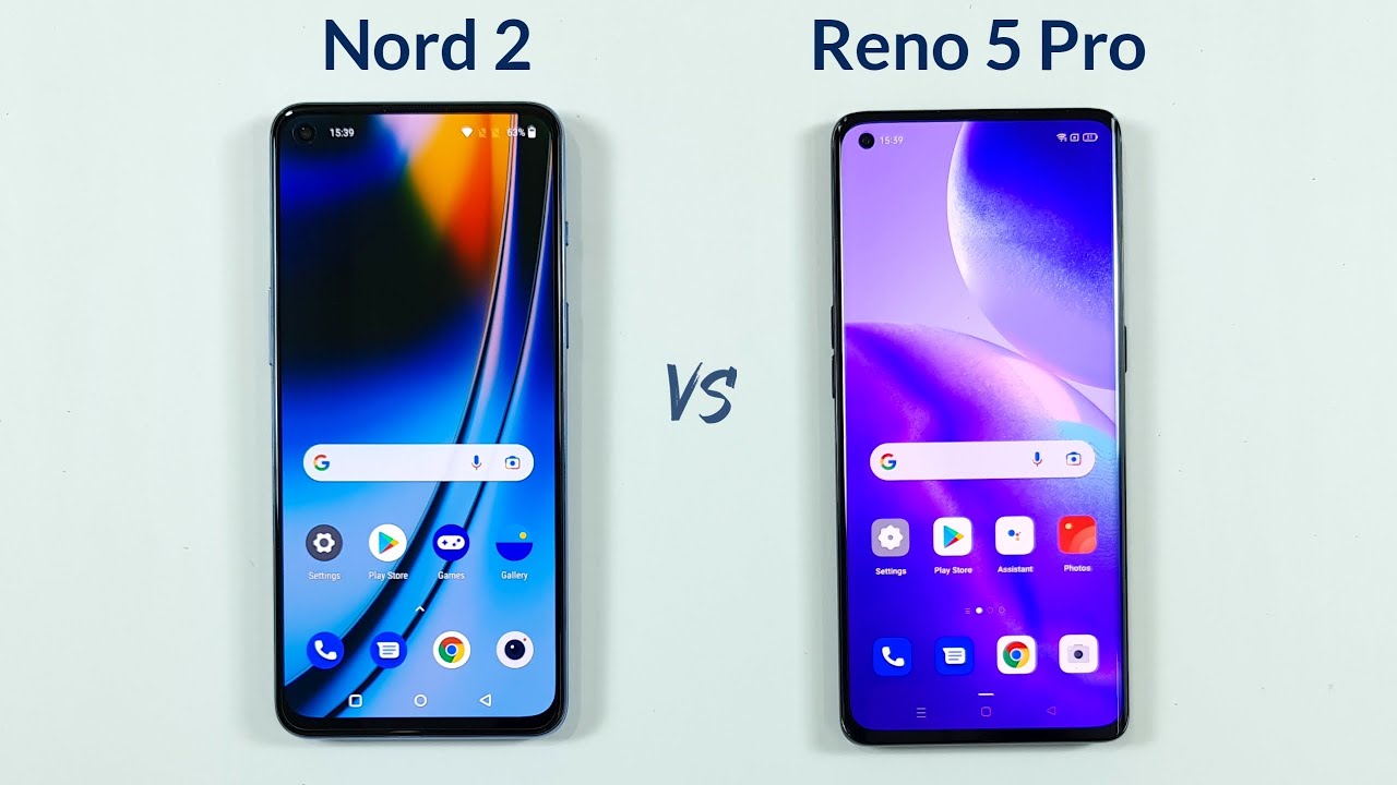 Oneplus Nord 2 vs Oppo Reno 5 Pro Speed Test & Camera Test | 5G Smartphones