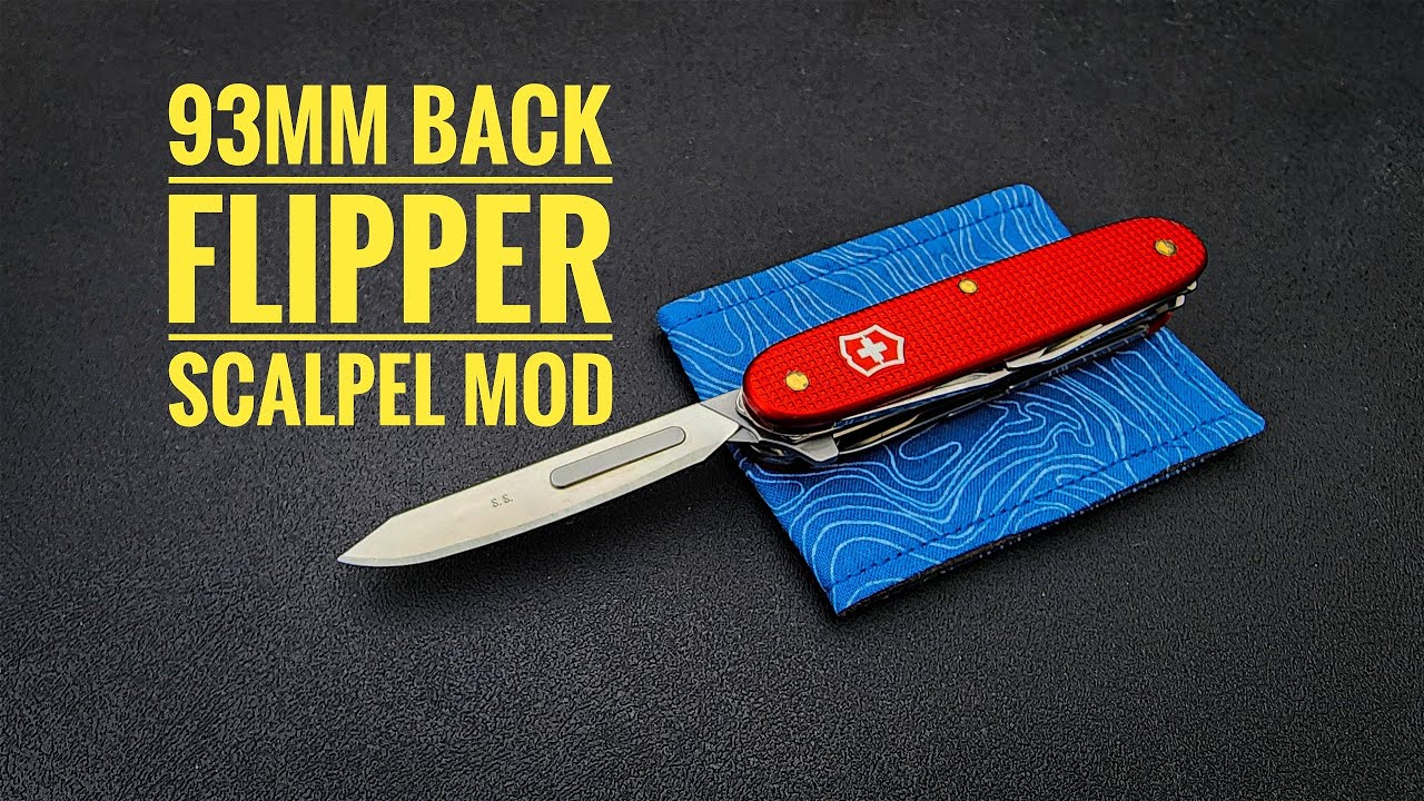 Это мой любимый мод SAK? Мод BACK FLIPPER SCALPEL! | 4K
