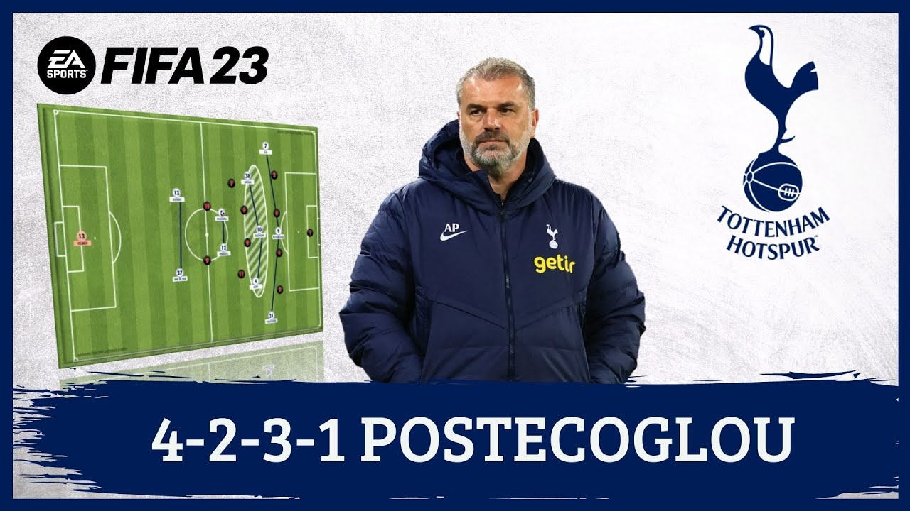 Постекоглу 4-2-3-1 Тоттенхэм FIFA 23 |Тактика|
