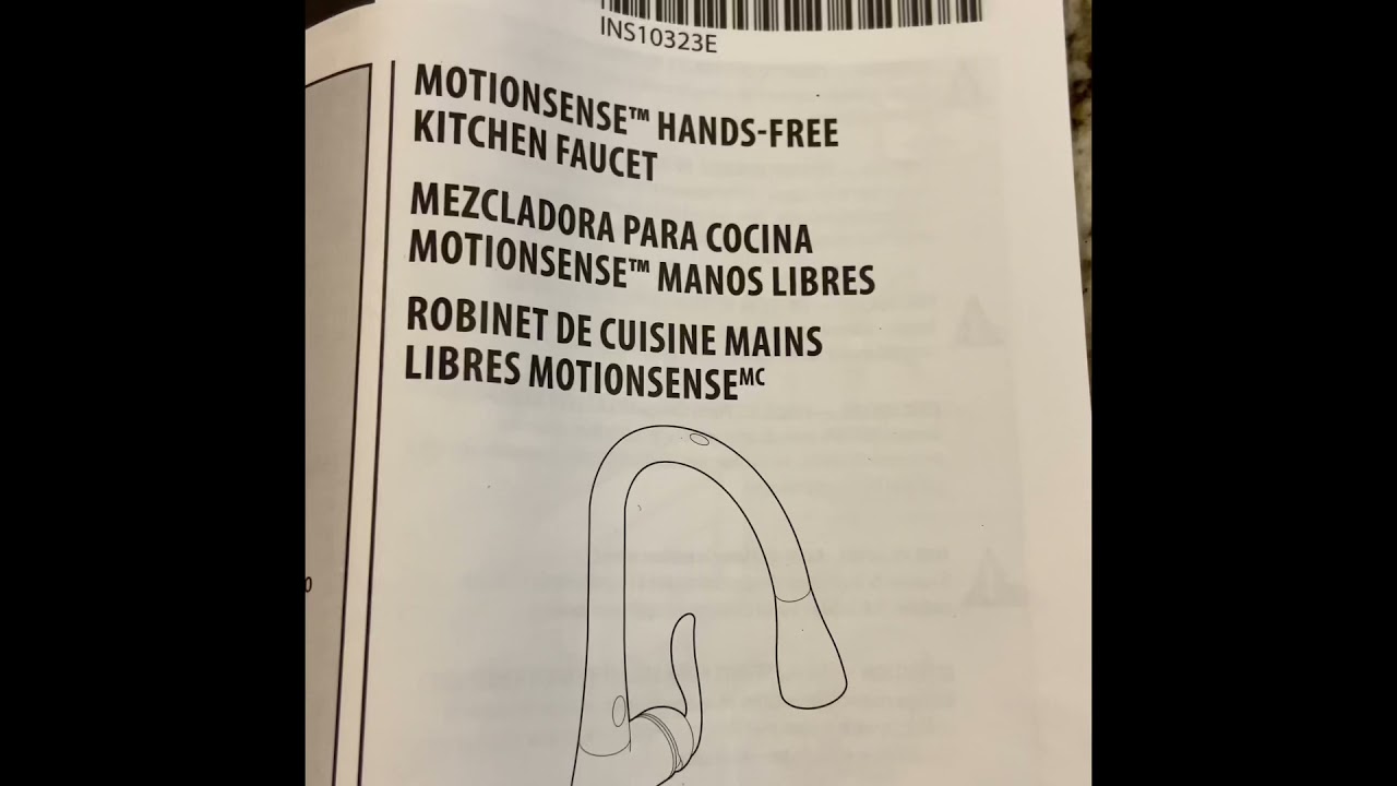 Moen Motion-sense Hands-free Faucet Troubleshooting