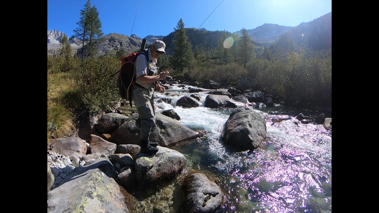 Pesca a mosca in Val di Fumo