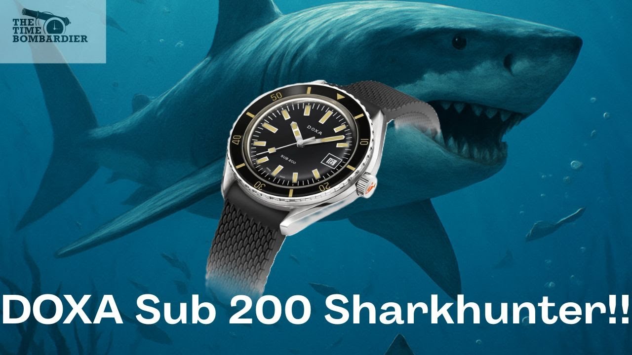 DOXA SUB 200 Sharkhunter review ref - 799.10.101.20!!