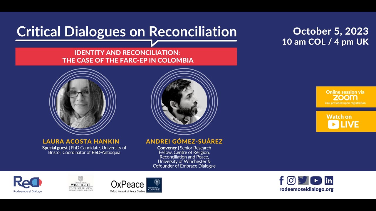 Critical Dialogue on Reconciliation: Identity and Reconciliation