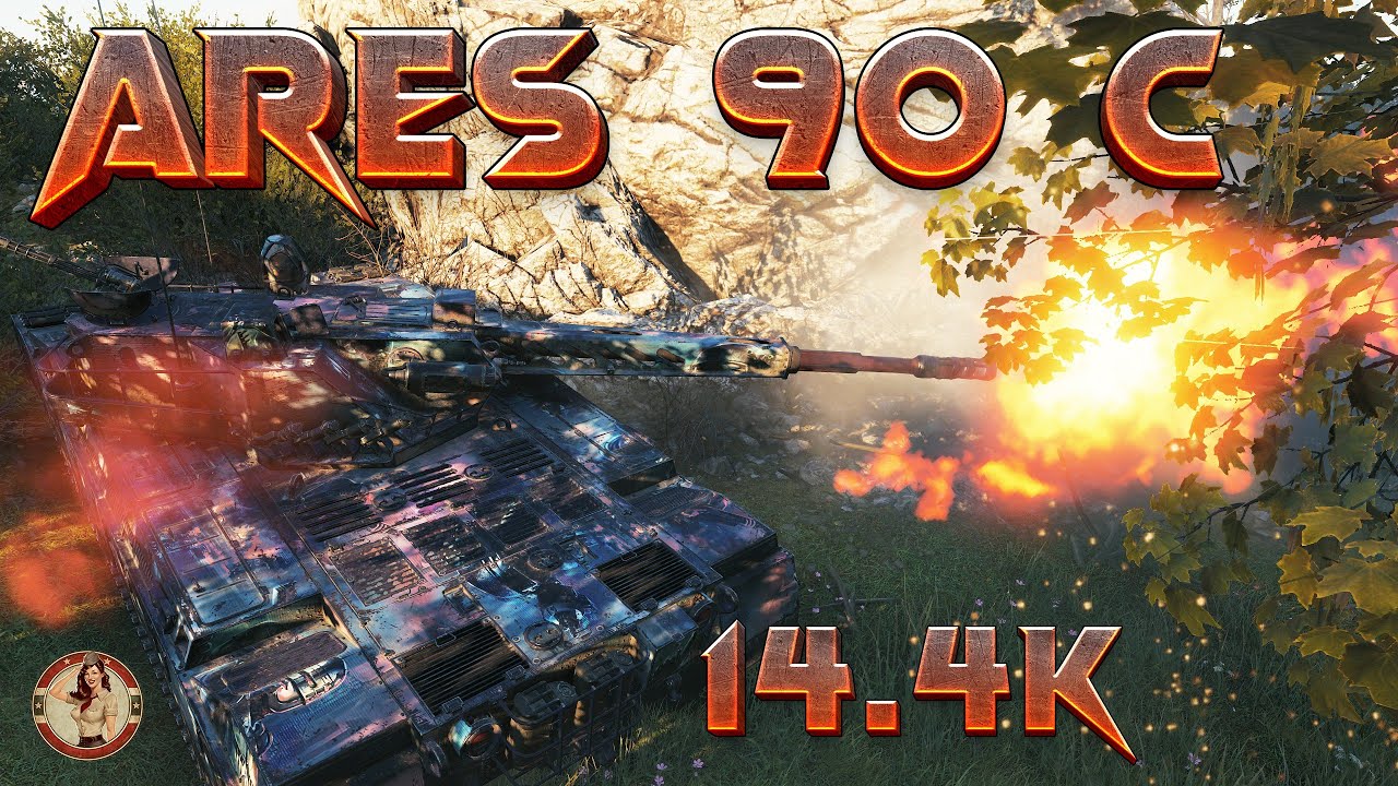 Ares 90 C | 14.4k | 6 kills | Redshire | World of Tanks Replay
