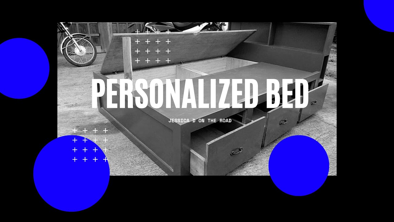 Personalized King size Bed in the making