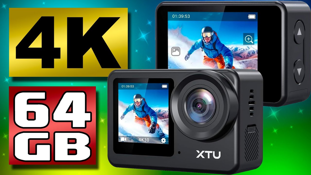 CAMARA DE ACCION 4K 30FPS XTU S6 | BARATA Y BUENA