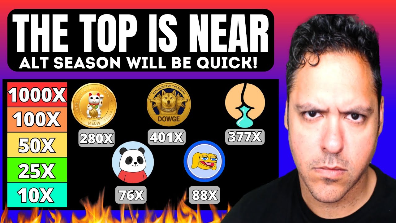 🔥6 *MINI* MEMECOINS TO EXPLODE 100X?! | 60 Day Altcoin Season!