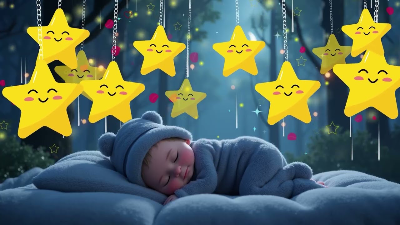 Sleep Instantly in 3 Minutes 💤 Mozart & Brahms Lullaby | Relaxing Music For Baby🌙
