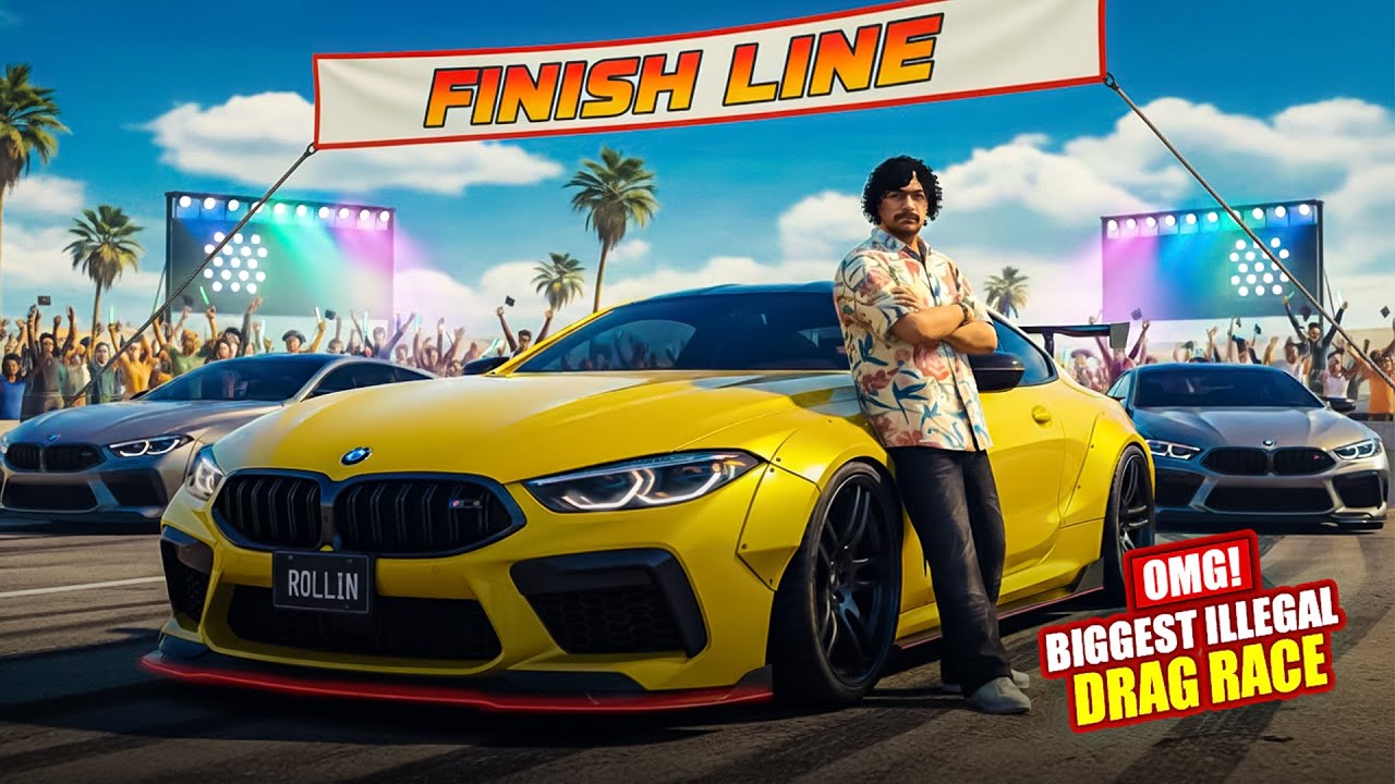 Illegal Drag Race Exposed ! - GTA VI ROLEPLAY - #5 ft. @Keshobrinegaming