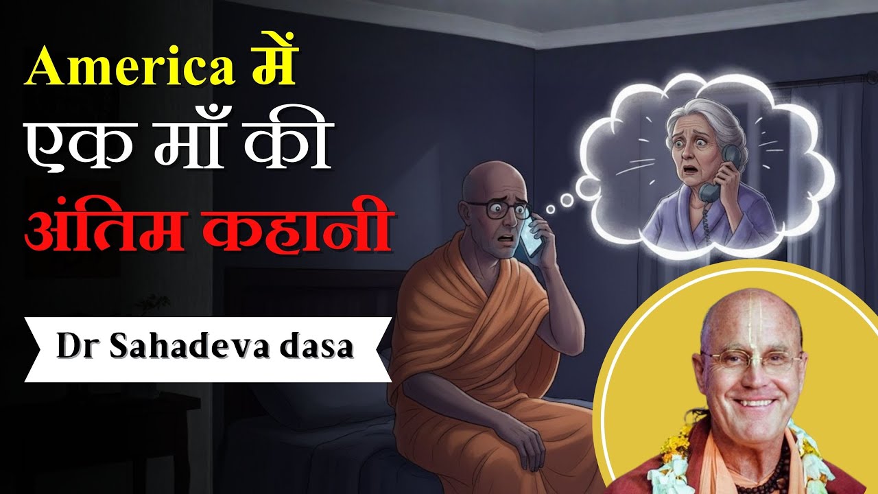 Story of a Dying Mother in America 🇺🇸 | Heart-Touching tale| #IndradyumnaSwami #drsahadevadasahindi