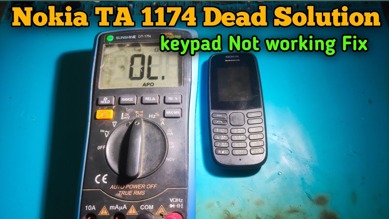 Nokia Ta1174 dead solution || nokia 105 no power || all nokia dead solution fix @GsmYusufPathan