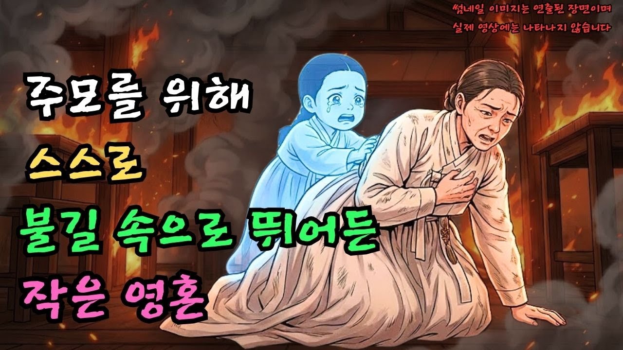 [역설] 밥 한 그릇의 은혜가 불러온 기적, 불길 속 아이의 비극적인 진실