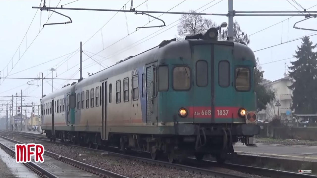 ALn 668.1837 e ALn 668.1803 : MILLEOTTO in viaggio tra CREMONA, PAVIA, PIADENA e PARMA.