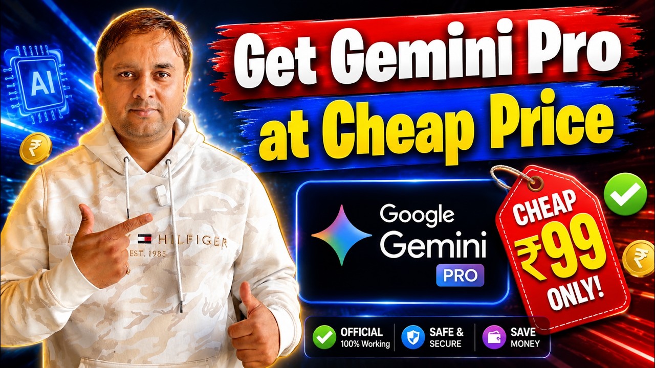 How to Get Gemini Pro at Cheap Price - Save Money on Google Gemini Pro Guide #GeminiPro