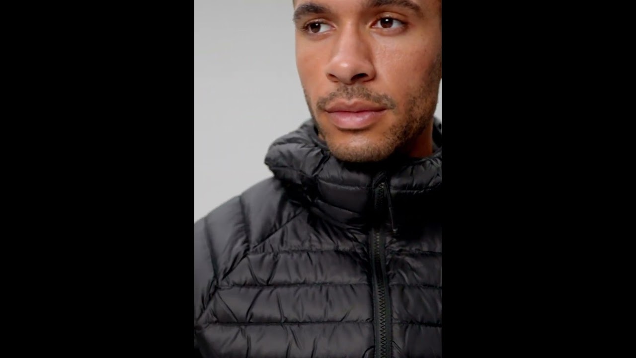 THE NORTH FACE BettaForca Light Hooded Padded Down Jacket Shiny  Black Men | Zalando