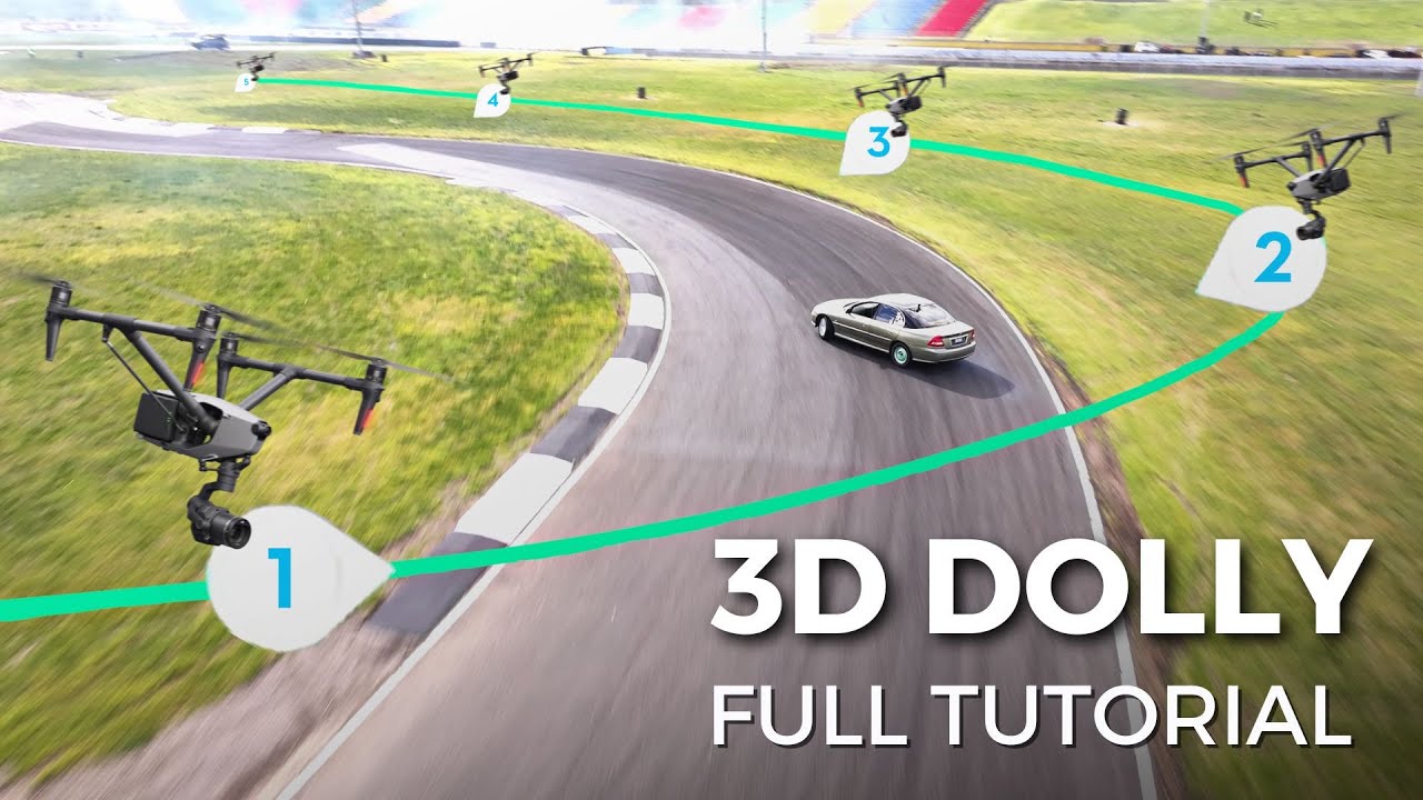 DJI Inspire 3 — 3D Dolly & Waypoint Pro ПОЛНОЕ РУКОВОДСТВО