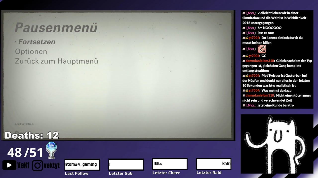 Wolfenstein 2 PLATIN Beendet MEIN LEBEN  [Live]