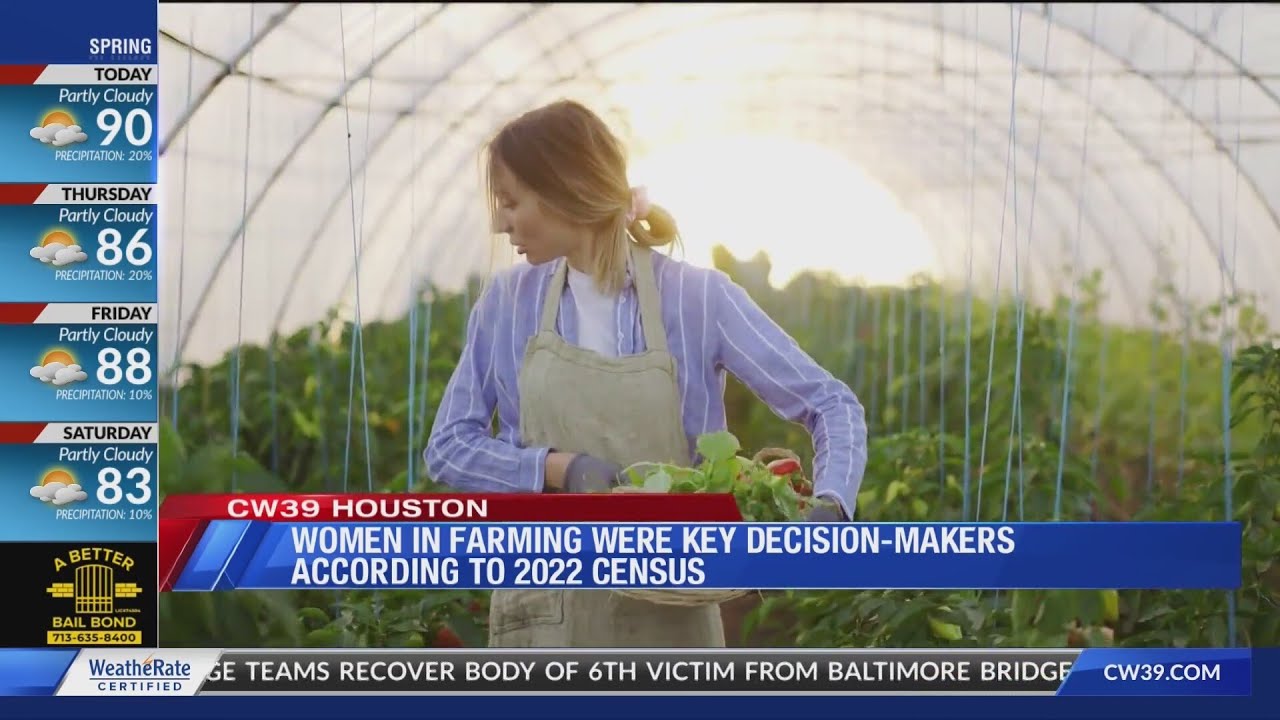 Women in farming were key decision-makers in 2022 | CW39 Houston