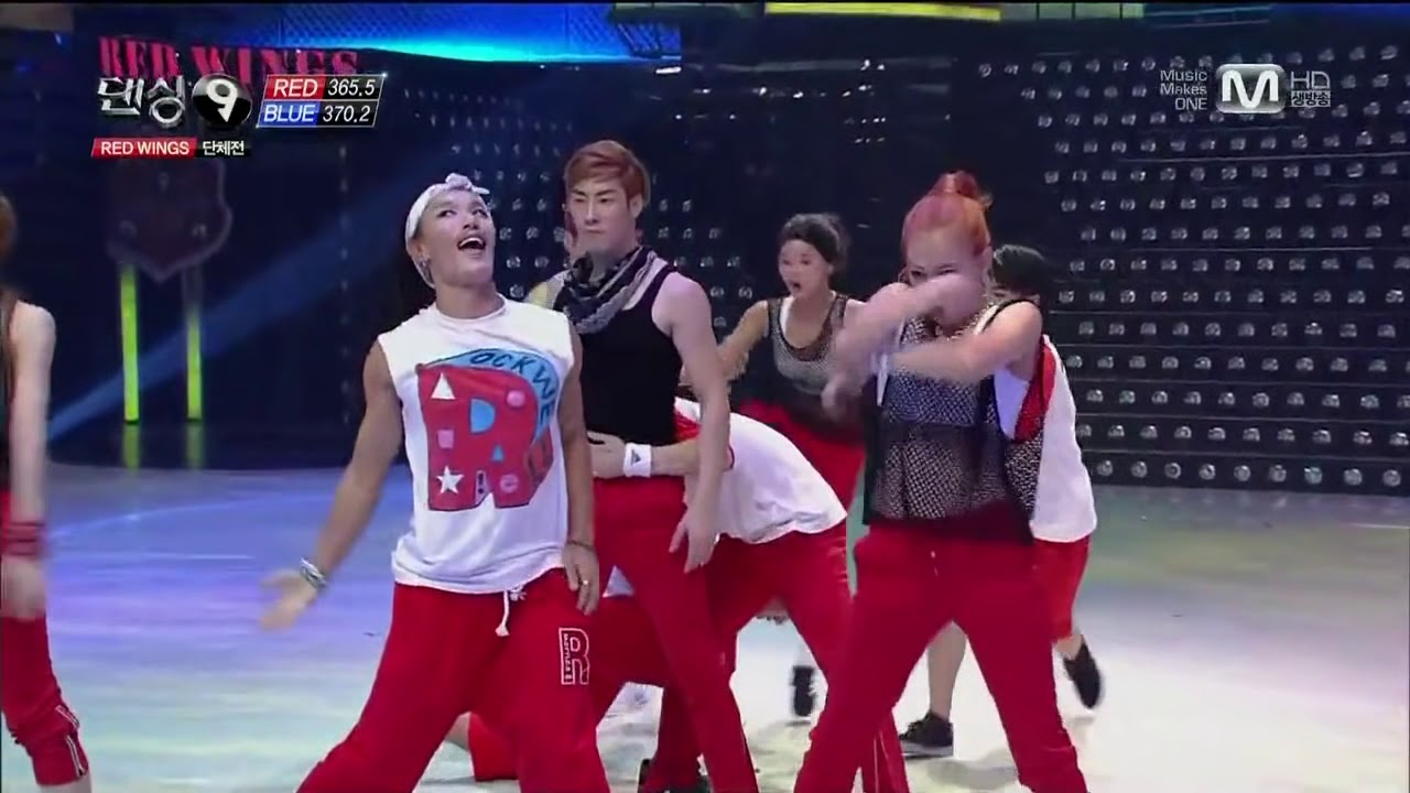 [댄싱9/Dancing9 Ep.7] 레드9 단체무대 ("미치GO")