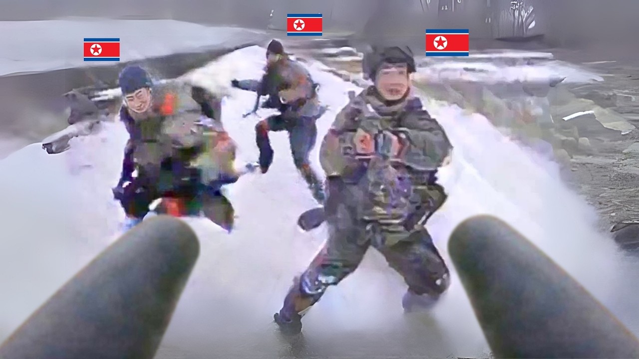 Ukrainian kamikaze drones mercilessly blow up the newly arrived North Korean soldiers one by one