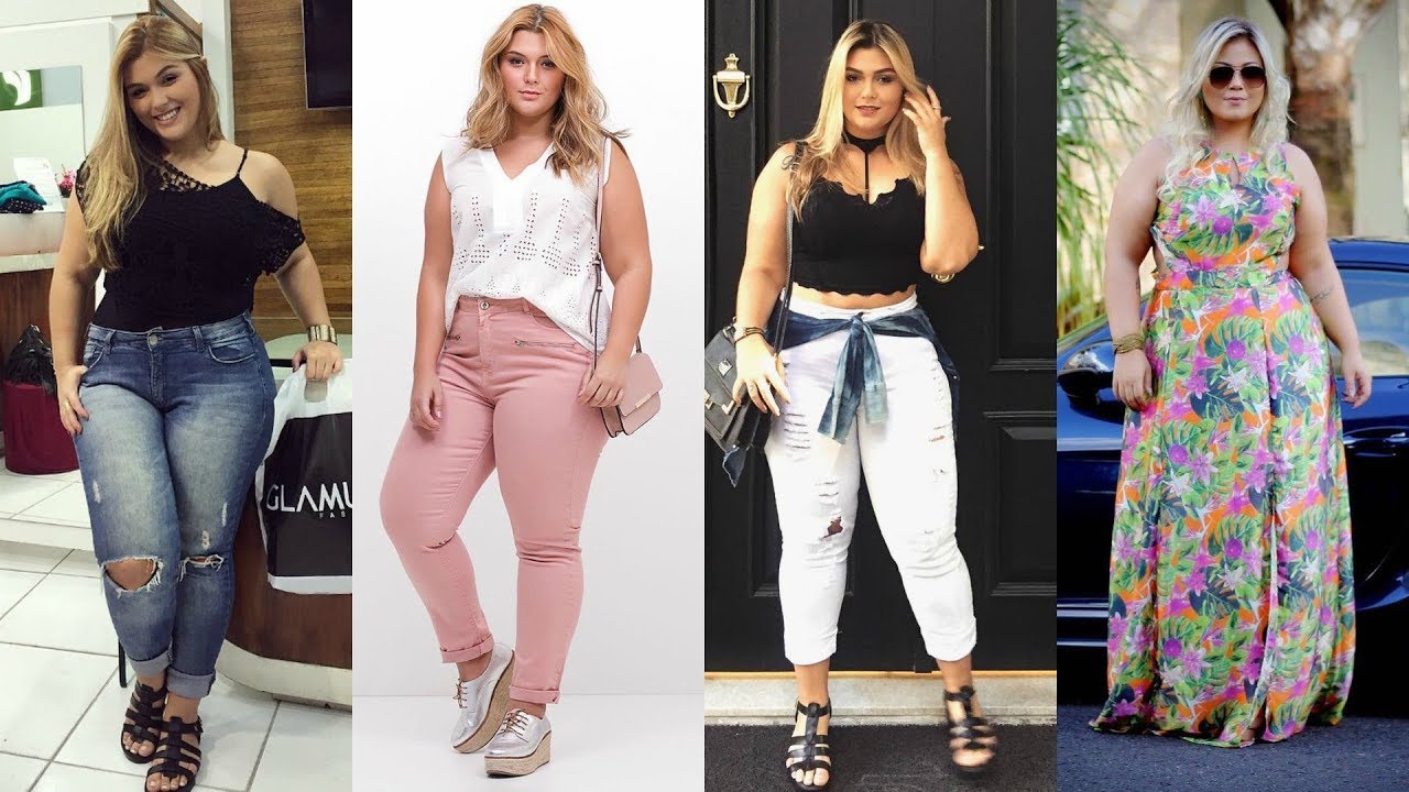 Tendencias 2017 2018 para Gorditas, Tallas XL y Tallas Grandes. Ropa Moderna para Gorditas !!!