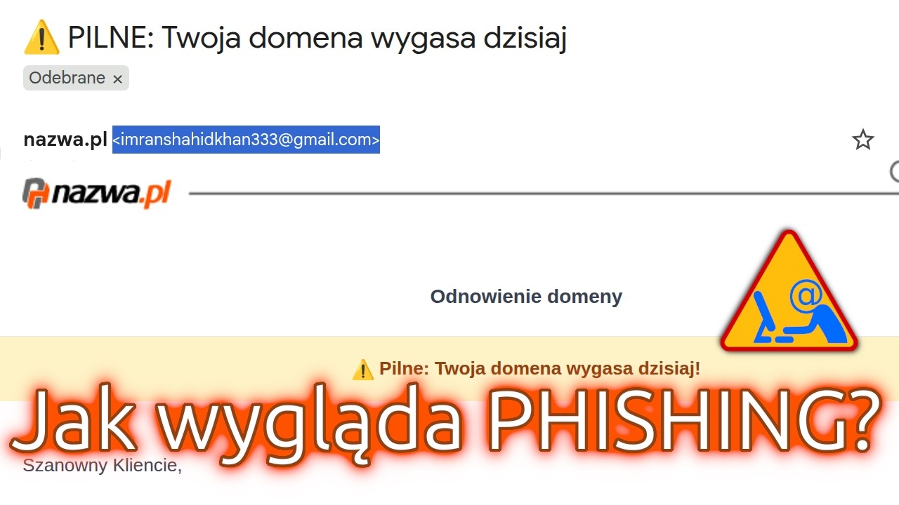 Phishing - jak wygląda, na co uważać