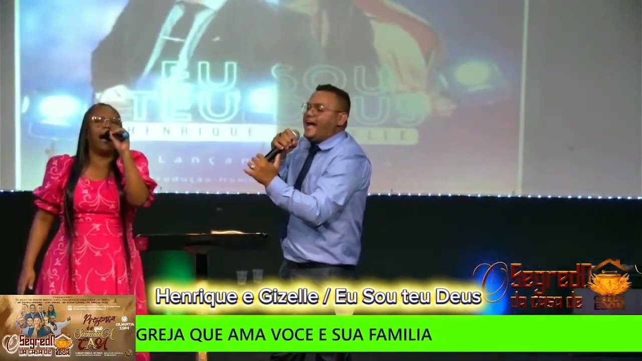 Henrique e Gizelle -  Eu Sou teu Deus #creia #gospelmusic @EGospelMusic @elodagracamusic 