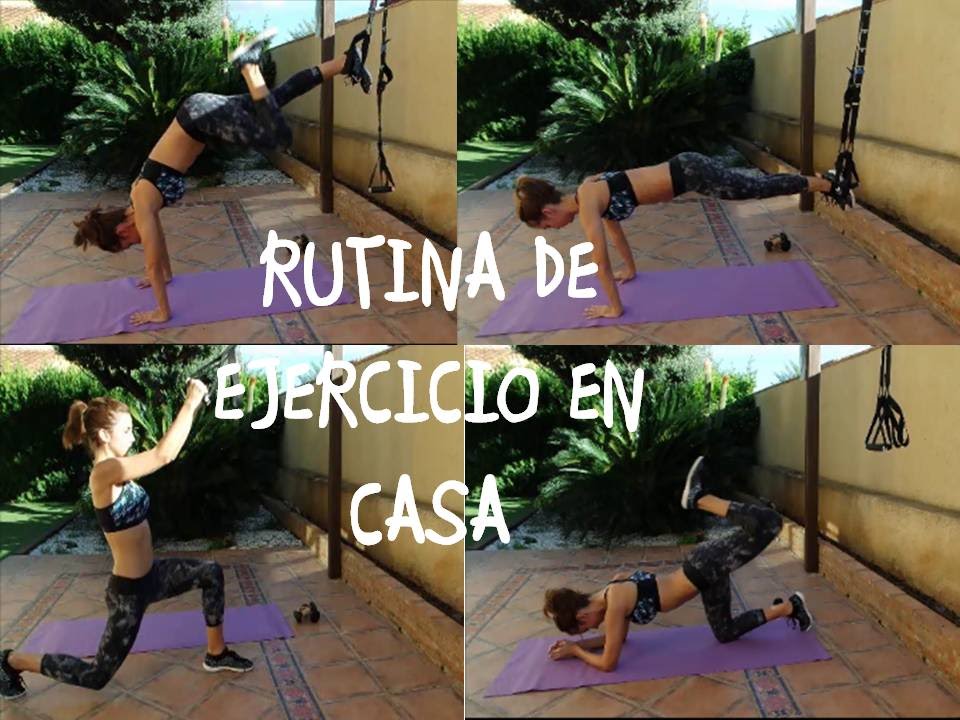 MI RUTINA DE EJERCICIO EN CASA | State Beauty