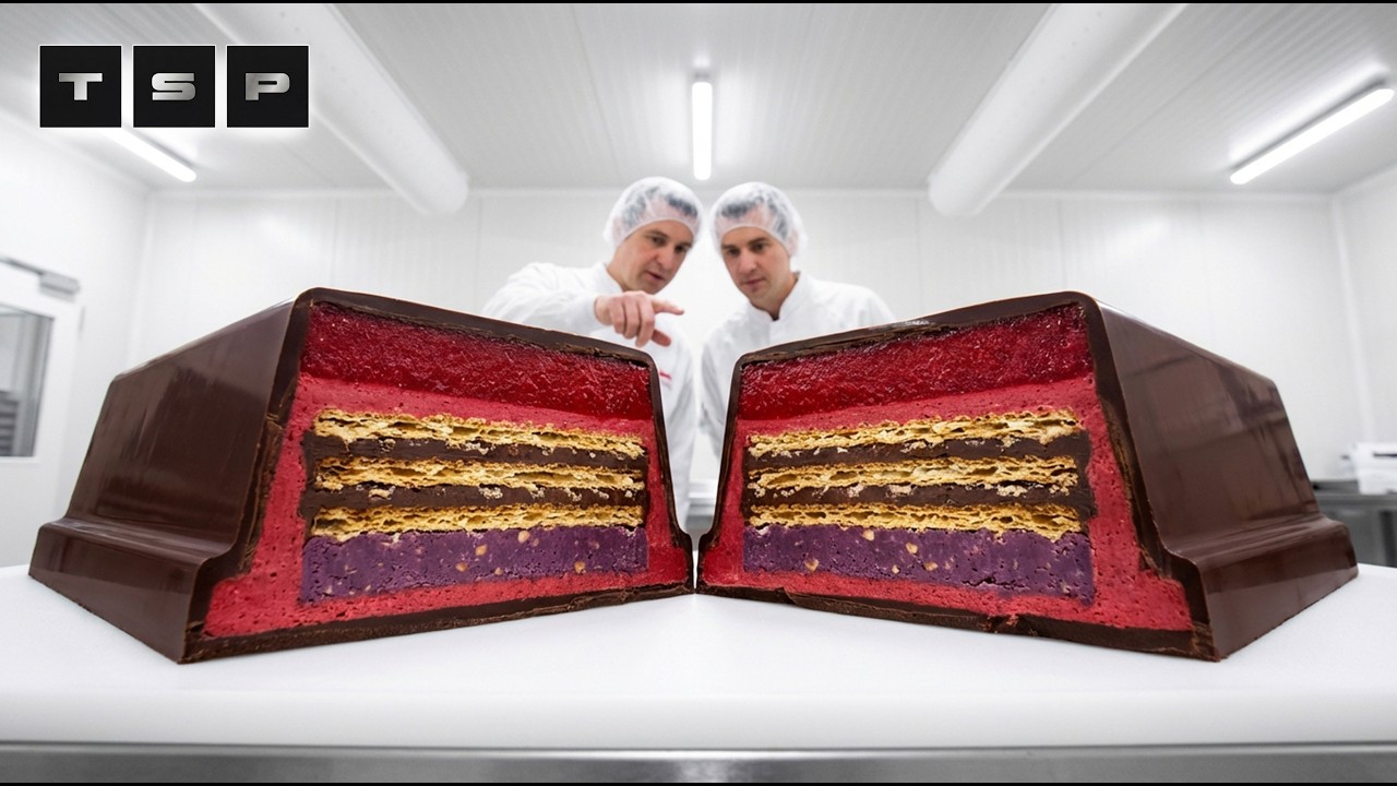 How 12 Million Swiss Chocolate Bars Are Made Every Day Inside a Mega Factory