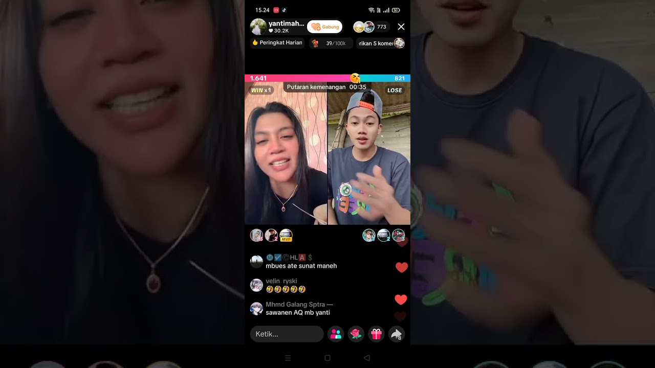 Live Sore Akhirnya Mbak Yanti Bisa Live Kembali Bersama Mas Wafa Embues 